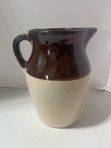 Very Nice R.R.P. Co Stoneware Pitcher