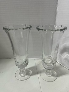 2 Fostoria Bud Vases Century Pattern