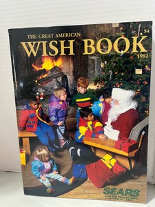 1992 Sears The Great American Wish Book Christmas Catalog