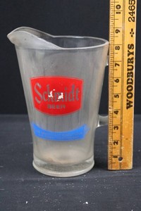 Vintage Schmidt Beer Glass Pitcher - Great Northwest 9H