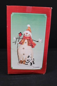 Snowman Christmas Figurine