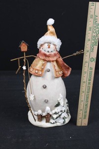 Snowman Christmas Figurine