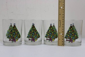 Christmas by Carlton Cocktail Glasses 42 Cl (Lot of 4)