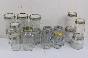 Ball, Kerr & Blackhawk Mason Jar Assortment (Lot of 12)
