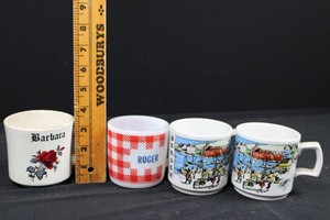 Barbara, Roger & Bergen Ceramic Mugs Mixed Lot