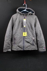 (New) Tommy Hilfiger Womens Hooded Full-Zip Jacket Size S