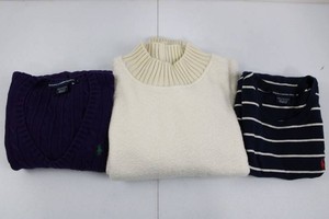 Ralph Lauren Sport & Abercrombie & Fitch Sweaters (Lot of 3)
