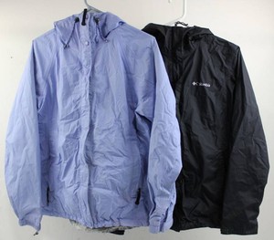 L.l.bean & Columbia Womens M Hooded Jackets Mixed Lot