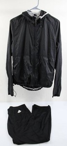 Adidas Black Hooded Jacket & Track Pants Set - SM