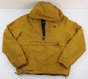 Tommy Hilfiger Hooded Quarter-Zip Windbreaker Jacket Size S