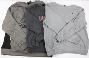 Reebok, Puma & Hurley Hoodies Mixed Lot - 3 Pieces