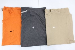 Nike & Champion T-shirts Size L Mixed Lot of 3