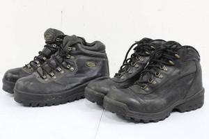 Used Nike & Lugz Leather Work Boots Mixed Lot - 2 Pairs