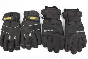 DeWalt & Grandoe Work Gloves Mixed Lot - 4 Pairs