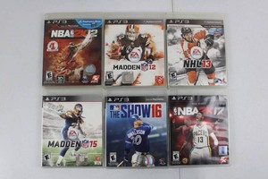PlayStation 3 Sports Video Game Mixed Lot (6)