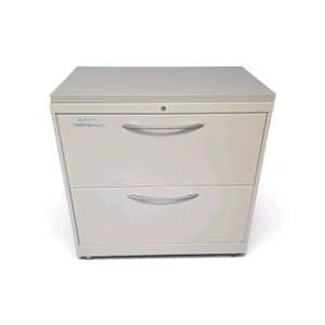 Herman Miller 2 Drawer Lateral Filing Cabinet