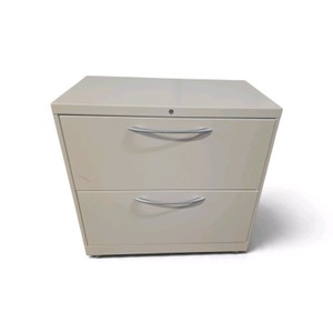 Herman Miller 2 Drawer Lateral Filing Cabinet