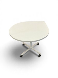 Mobile Teardrop Table on casters