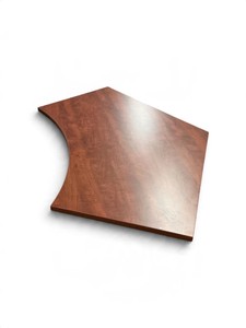 120 degree PLT Wedge Top In Walnut