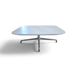 Coalesse SW_1 Occasional square white laminate coffee table