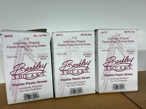 Flexible Plastic Straws