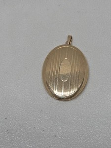 14kt gold antique locket