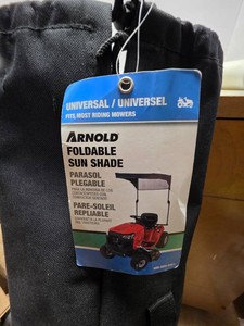 Arnold brand Sun foldable sun shade for lawnmower- NEW MRSP $160
