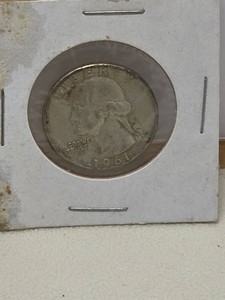 1961 quarter 90% silver