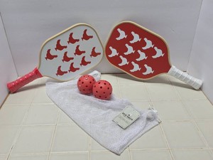 red shed chicken pickleball set new with tags