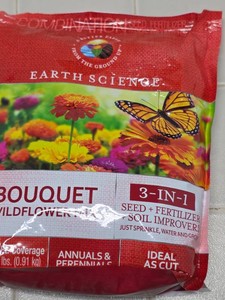 wildflower seed mix 2lb, 200sq ft coverage