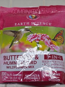 wildflower seed mix 2lb, 200sq ft coverage