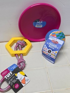 dog toy lot