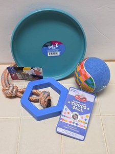 dog toy lot