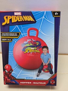 kids spiderman hopper toy