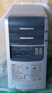 Windows XP desktop computer