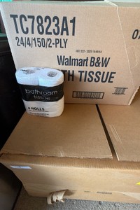 24- 4 pack toilet tissue