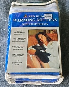 bad buddy warming mittens with aromatherapy