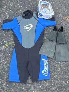 scuba gear womens XL