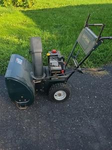 Craftsman electric start snow blower