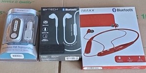 Lot of Bluetooth devices new