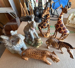 6-wooden animals