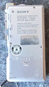 Vintage Sony M-560V Microcassette Voice Recorder