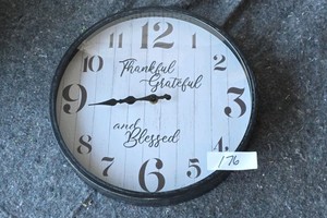 12 wall clock