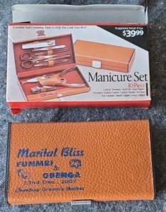Vintage manicure set