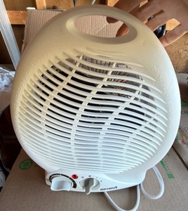 Portable fan heater