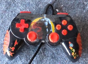 Vintage PlayStation 2 Batman themed controller by Mad Catz