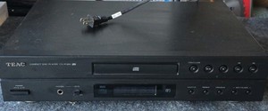 Vintage Teac compact disc player