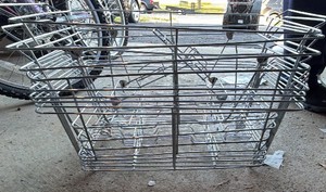 9-commercial basket racks