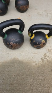 Rogue Kettlebell Pair - 53 lb and 35 lb #1