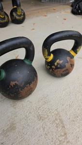 Rogue Kettlebell Pair - 53 lb and 35 lb #2